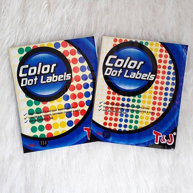 

Mainan Terapi Color Dot Label kode 97 dan kode 114 Montessori Motorik Halus