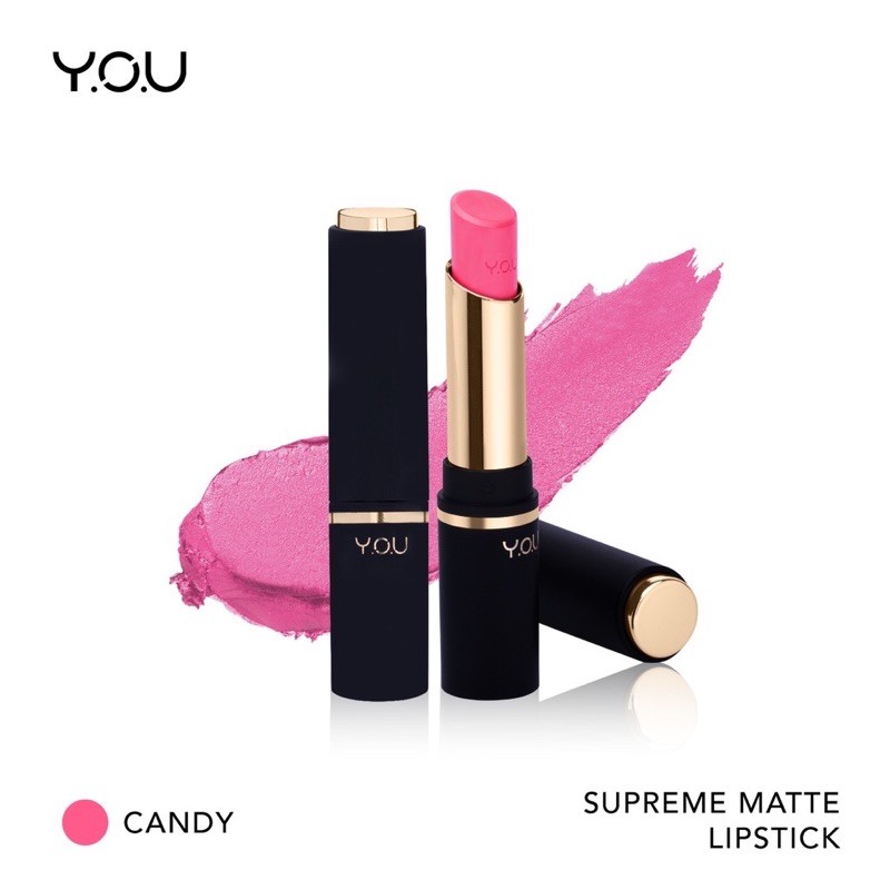 YOU Basic Collection Supreme Matte Lipstick 3.2 g [ Long-wear Lip Color&Rich Pigmented]