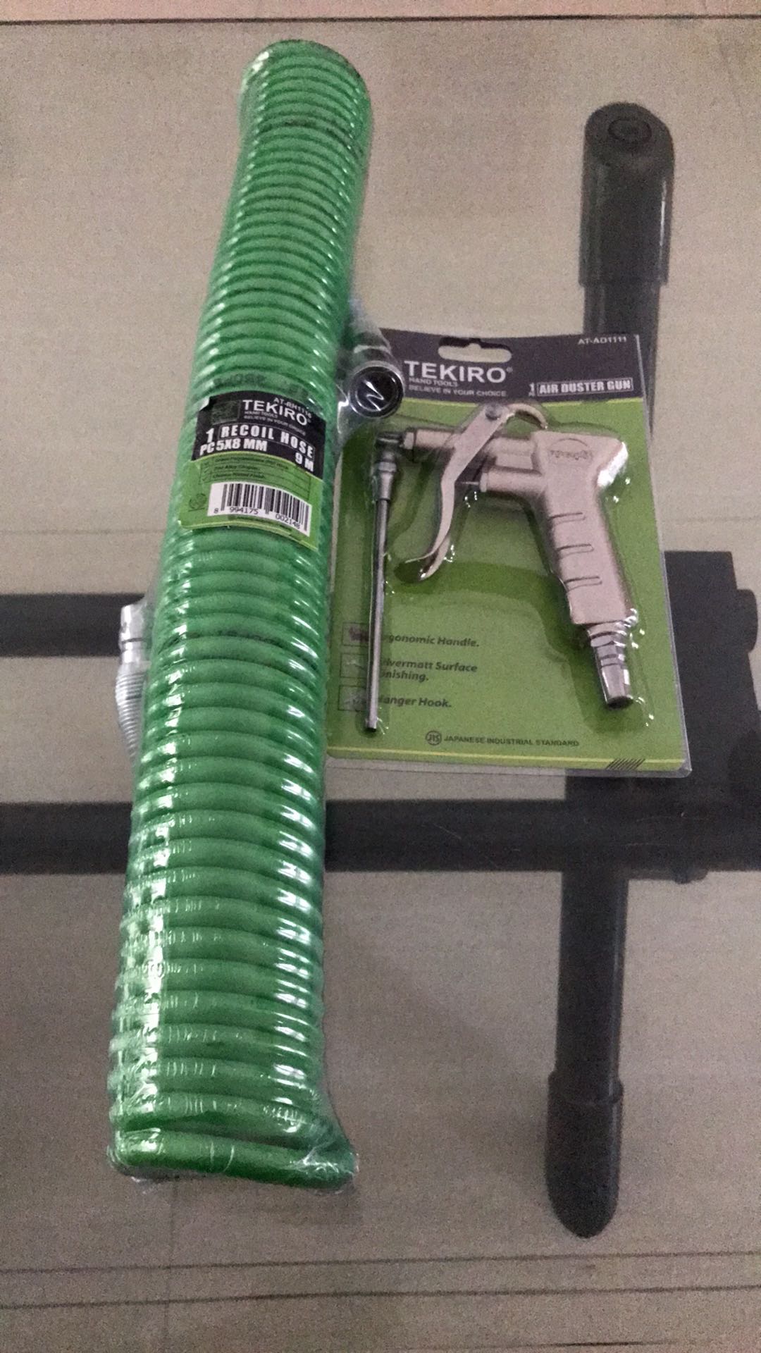 (tekiro)paket Selang Recoil + Air Duster Tekiro