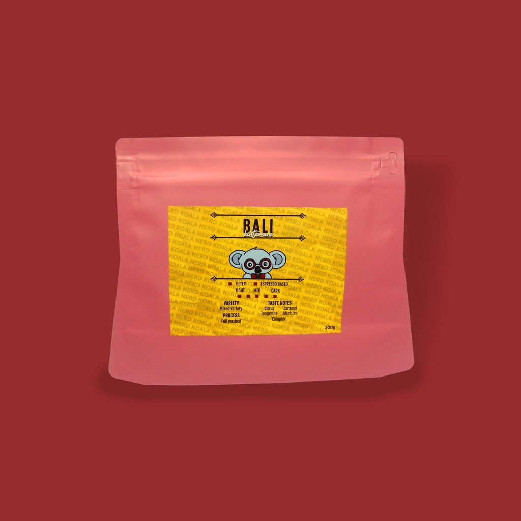 

Bali Kintamani | Full-washed processed | Arabica beans, Single origin