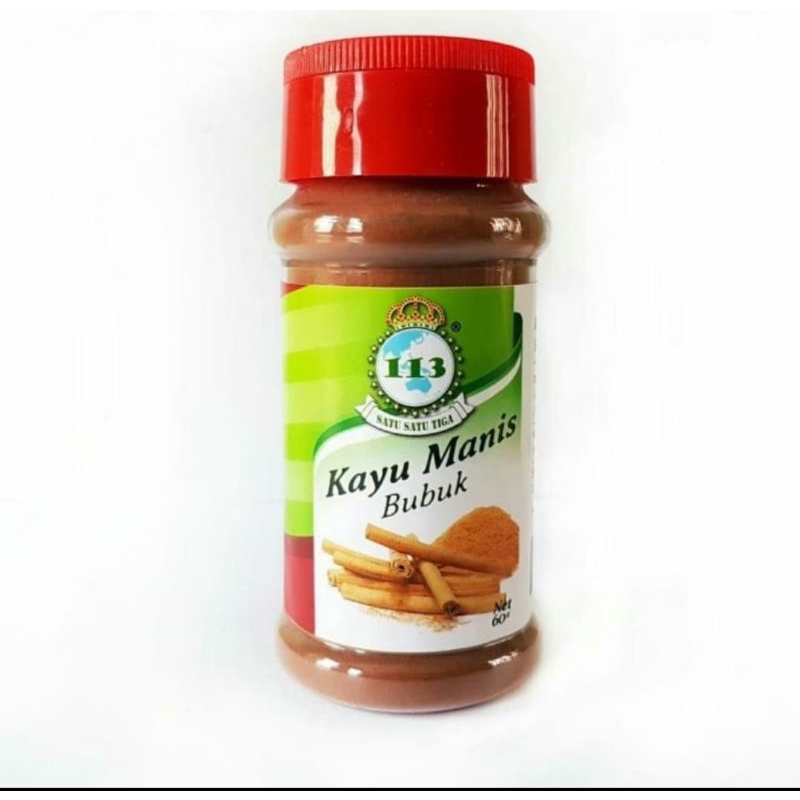 

113 Kayu Manis Bubuk / Cinnamon Powder 60 gr