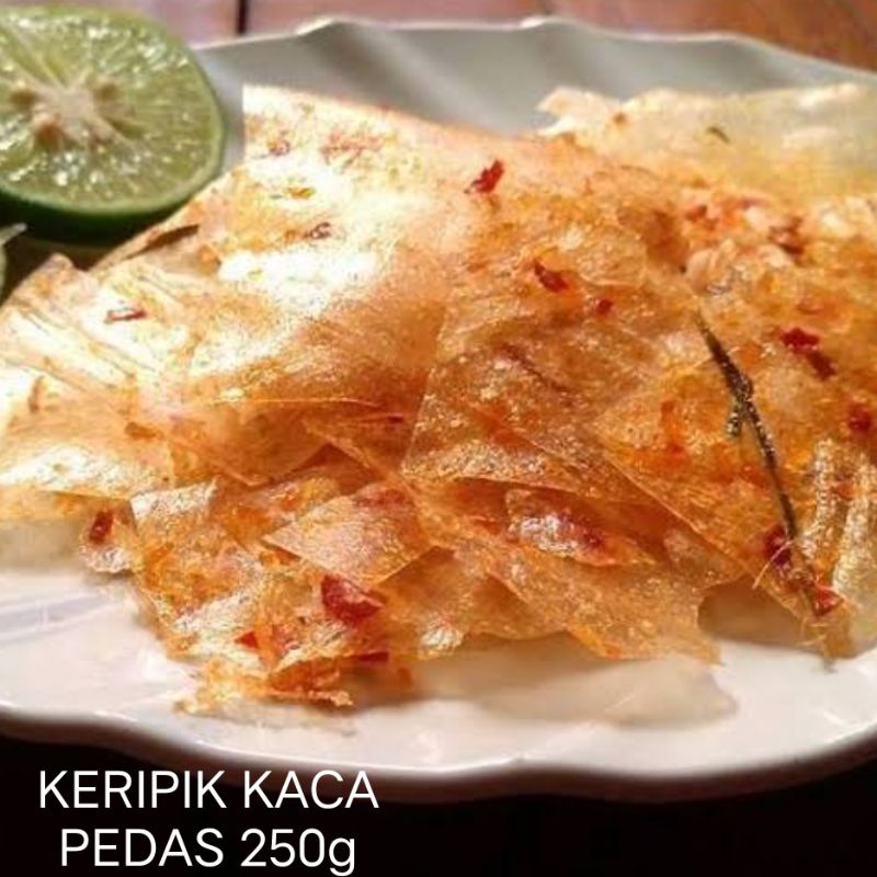 

Keripik kaca Super Pedas 250gr Bisa COD