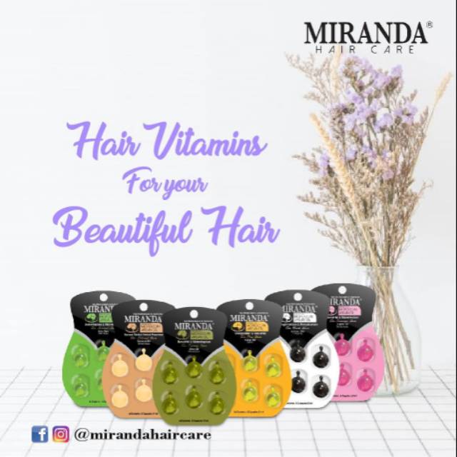 MIRANDA Hair Multivitamin and Nutriens Blister