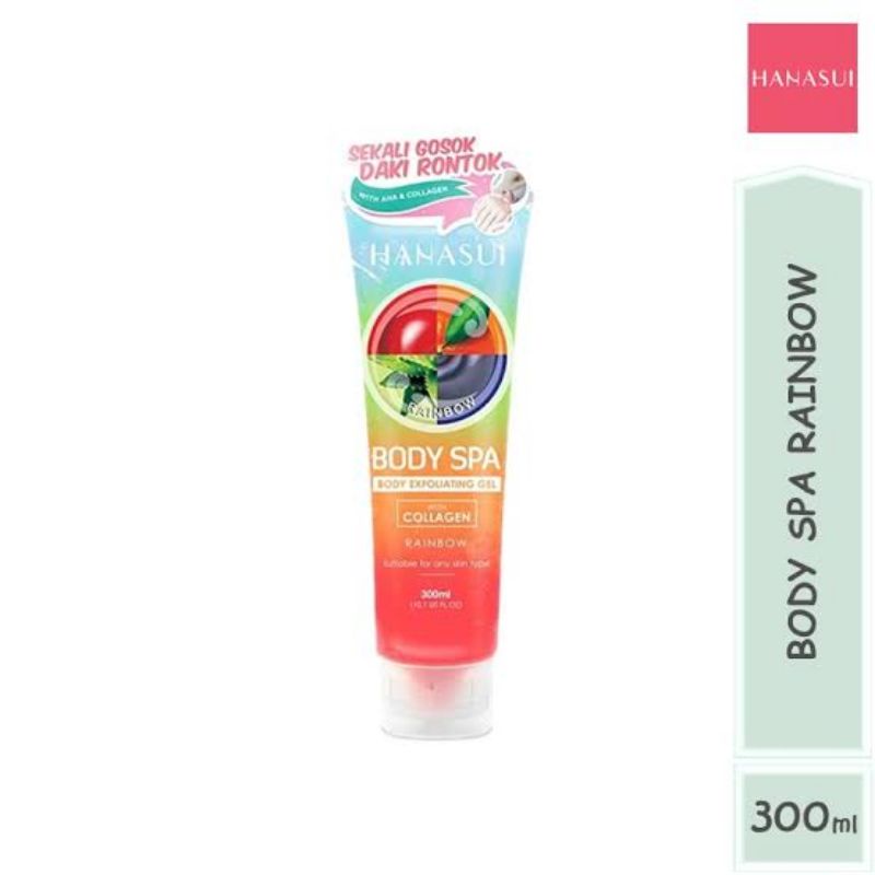 Hanasui Body SPA Rainbow 300 ml / Scrub Hanasui