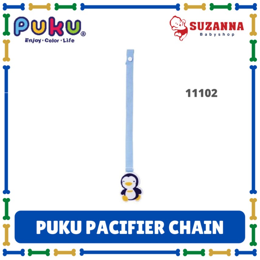 Suzanna Babyshop - Puku Baby Pacifier Chain TPK11102 - Gantungan Empeng Bayi