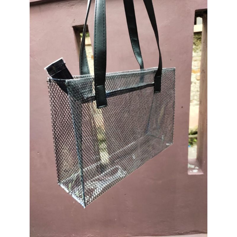 Tas tote bag mica pvc NX/Tas mica wanita/Tas viral 2022