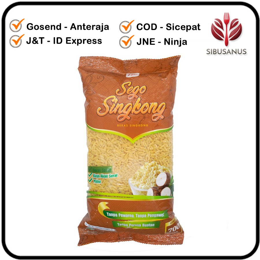 

Sego Singkong Nasi Singkong Pulen 700 Gram