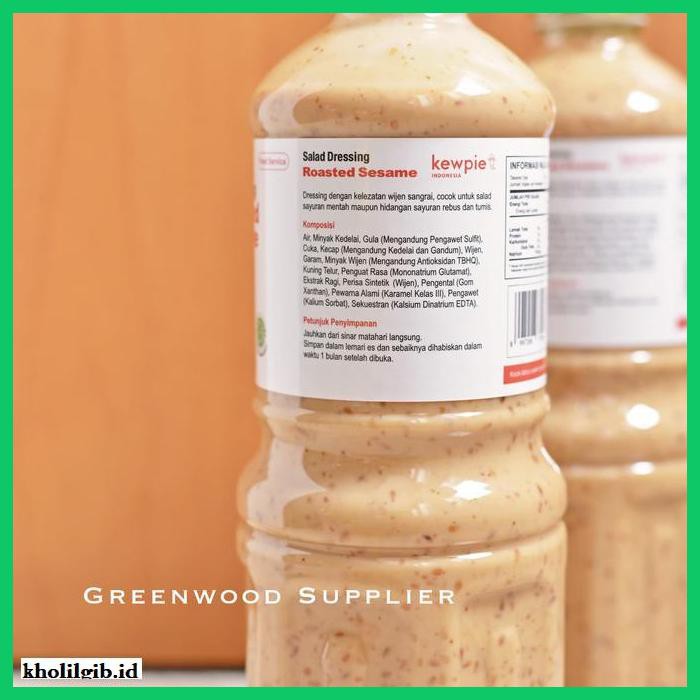 

gnidderdsaus- kewpie salad dressing roasted sesame - 1lt (best seller) -asliiiiii.