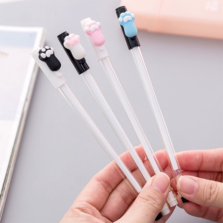 Cat Meow Paws Gel Pen Rollerball Pen Student Stationery