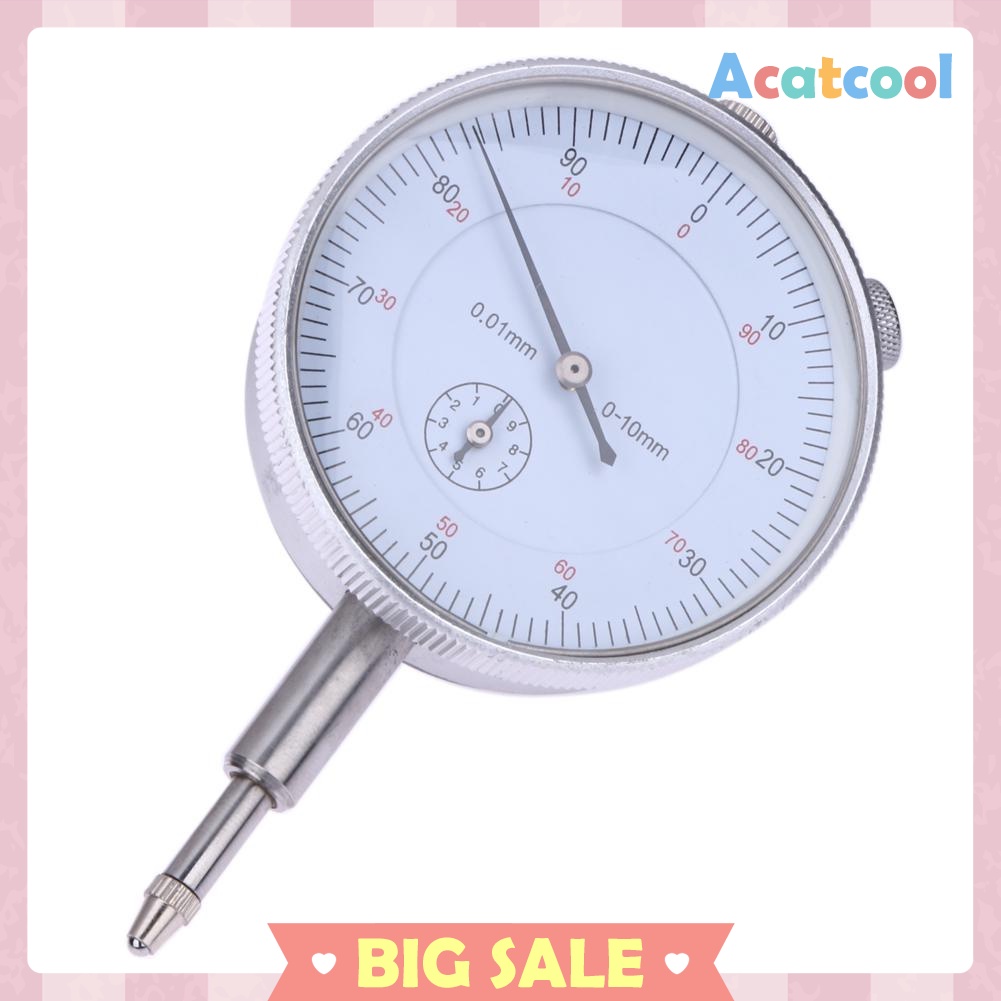 Precision Tool 0.01mm Accuracy Measurement Instrument Dial Indicator Gauge