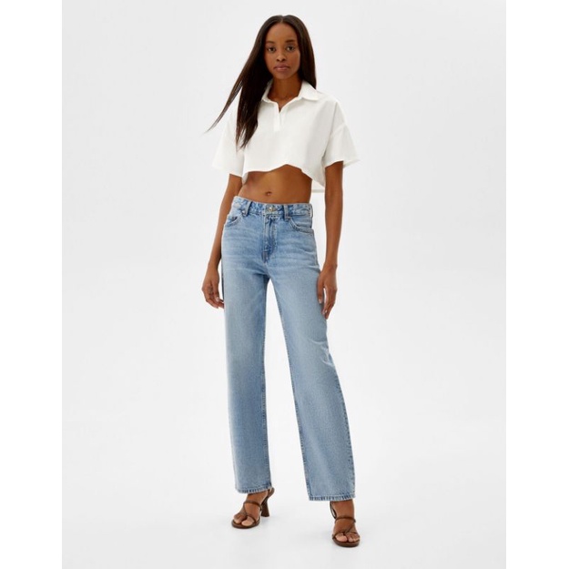 Bershaka loose straight jeans original