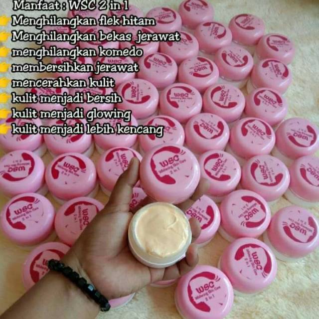 cream wajah wsc