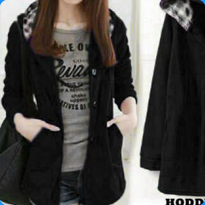 Cuci Gudang Melda Hoodie Black