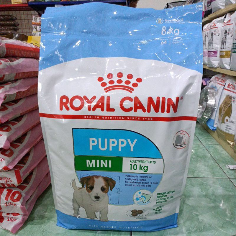 Grab/Gojek Royal Canin dog mini puppy 8kg Freshpack/ Rc dog mini puppy