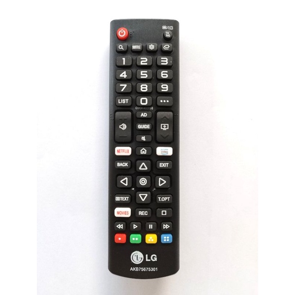 REMOT REMOTE SMART TV LG AKB75675301 UHD 4K LED LCD LG