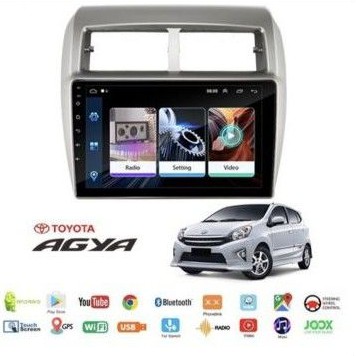 Headunit Android Agya Ayla 9 inch Nakamichi NA 3102i