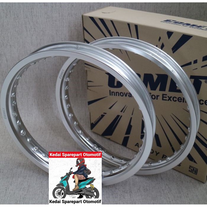 Velg Comet W Shape Ring 17 x 140  160 warna Silver