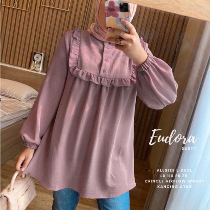 EUDORA TUNIK BLOUSE WANITA TERBARU BY ZARRA