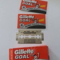 Silet Goal / Gillette GOAL Asli Original Super Platinum isi 5pcs