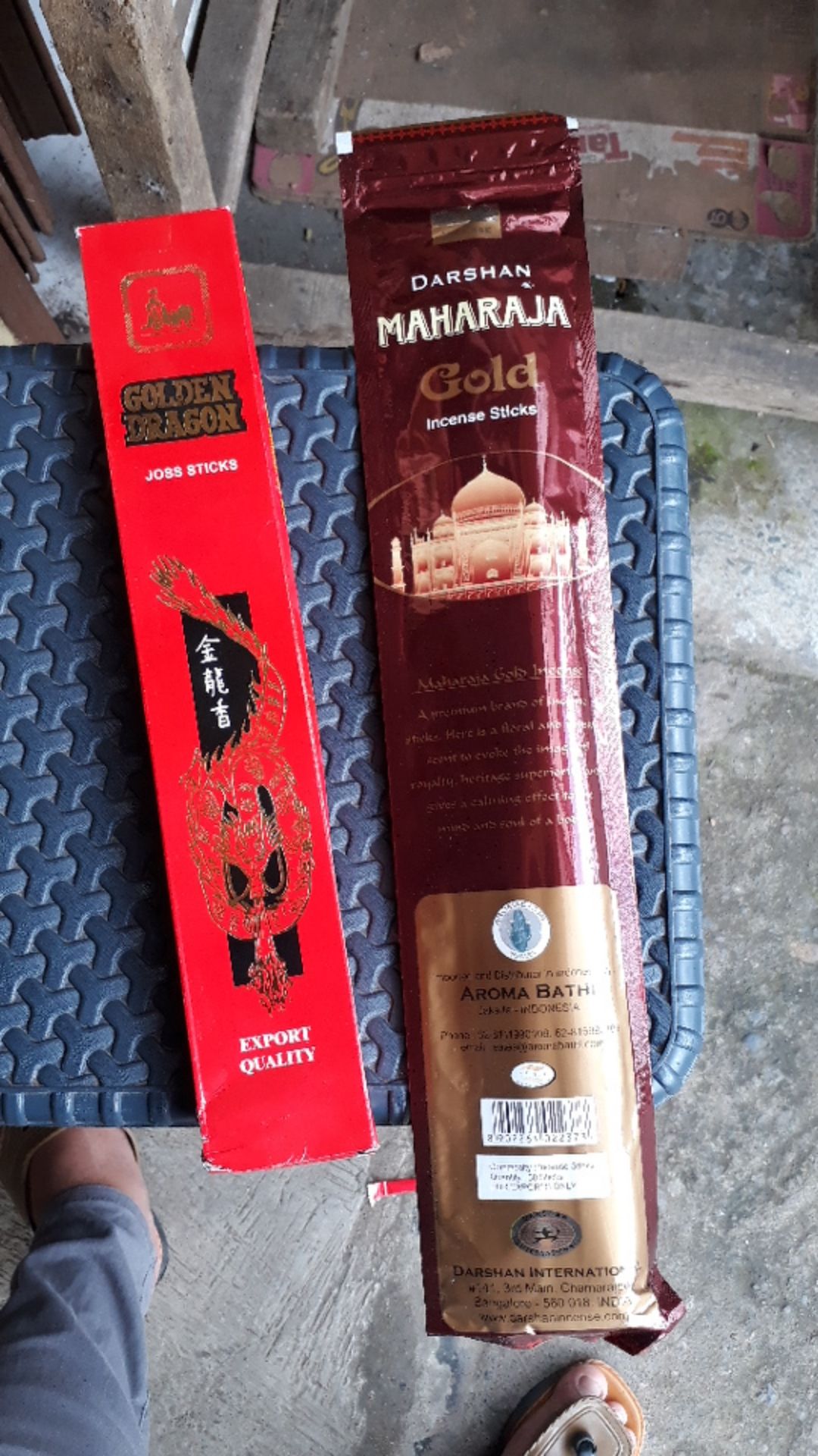 Dupa Hio Golden Dragon India By Tulasi