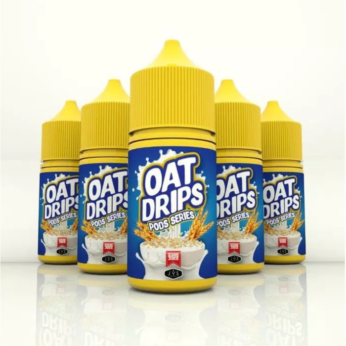 Liquid Oat Drips V1 Pods Friendly Cereal Oat Milk by JVS - Salt Nic - 100% Authentic - 15mg 30ml