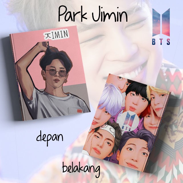 

Jimin/Park Jimin/Jimin BTS/BTS/buku/buku tulis/buku catatan/kpop/notebook/korea/korean