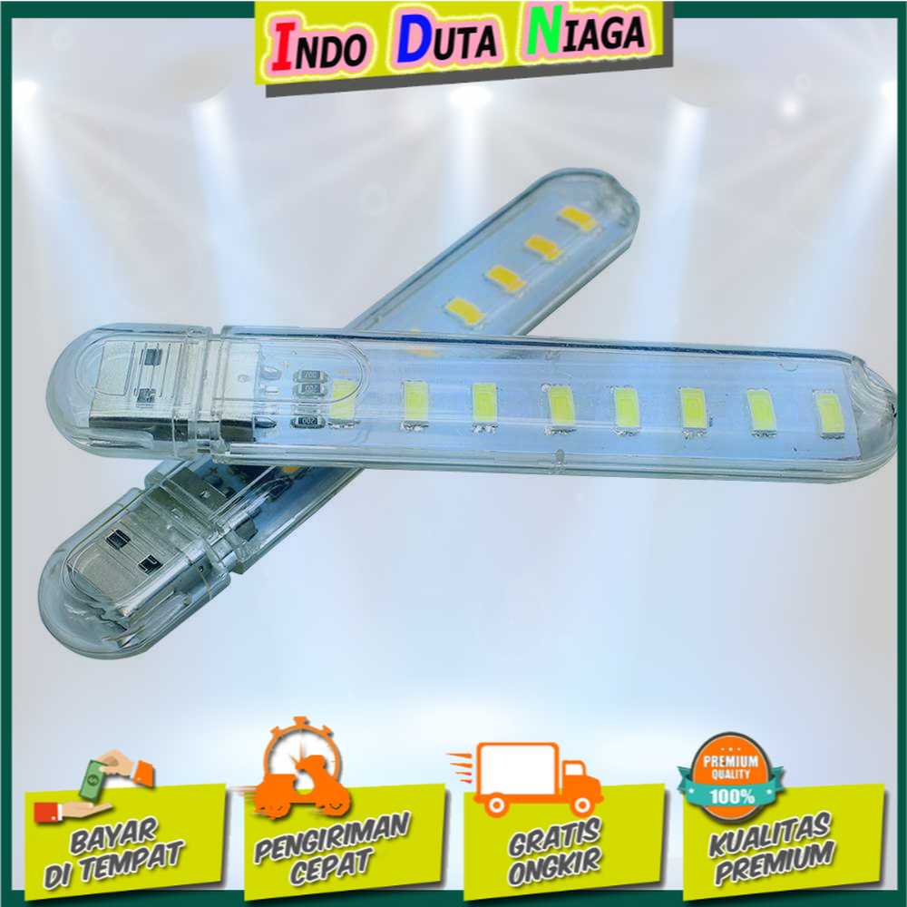 IDN TECH - MeeToo USB Lamp 8 Led Model Cool White - SMD 5730