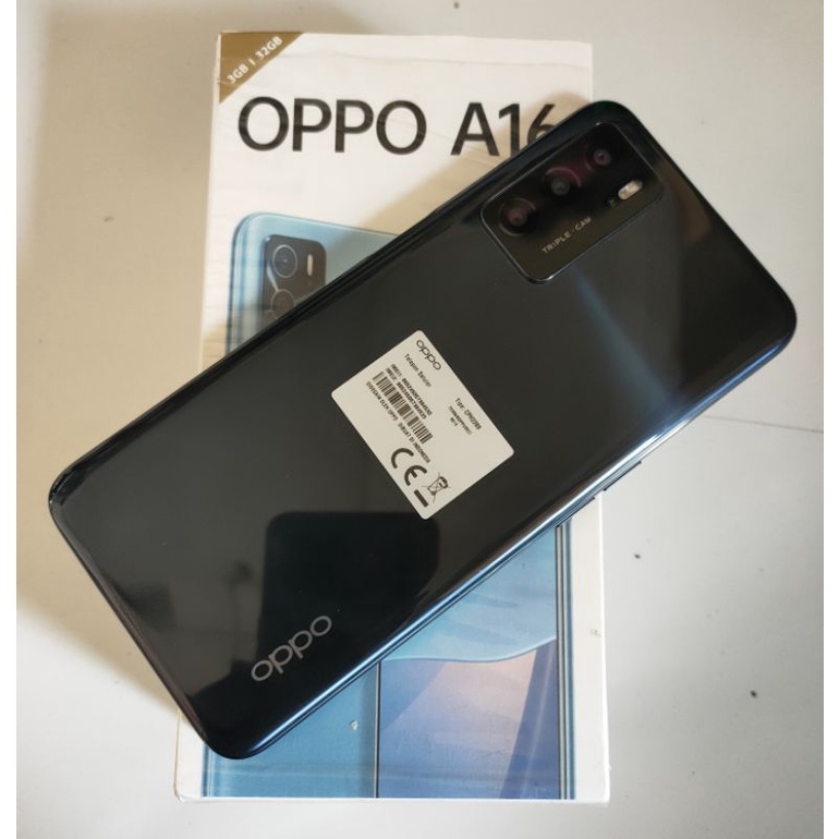 OPPO A16 RAM 3/32GB SECOND MURAH