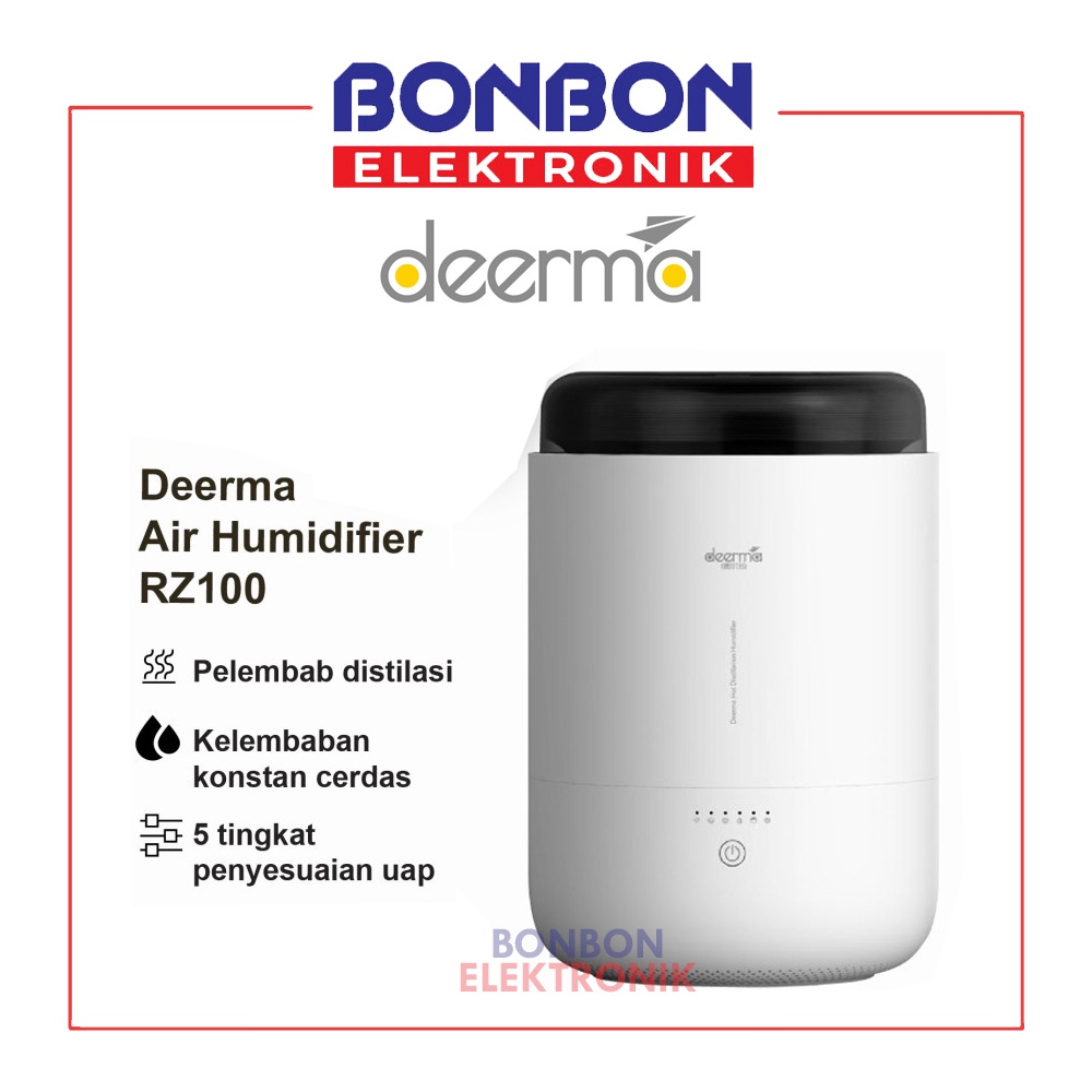 DEERMA RZ100 Smart Air Humidifier Diffuser Pelembab Udara Ruangan 2.3L