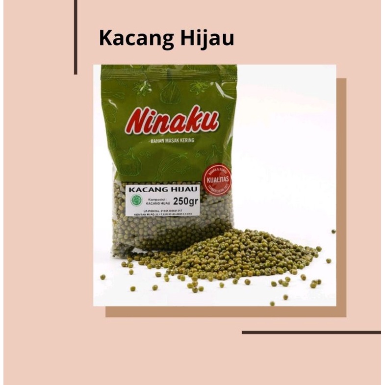 

KACANG HIJAU YULEK NINAKU 250gram