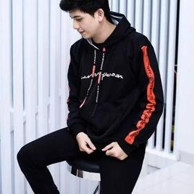 Obral murah Cod Jaket Sweater Hoodie Distro Pria Sweeter Hudy NY Laki Laki Sweter Hudie Putih Cowok 