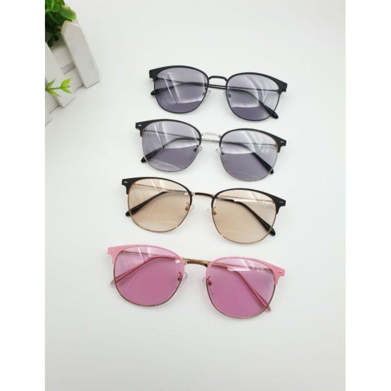 FRAME KACAMATA FASHION WANITA 5551 ( GRATIS LENSA PHOTOCROMIC NORMAL ) KACAMATA ANTI UV / Lonjong