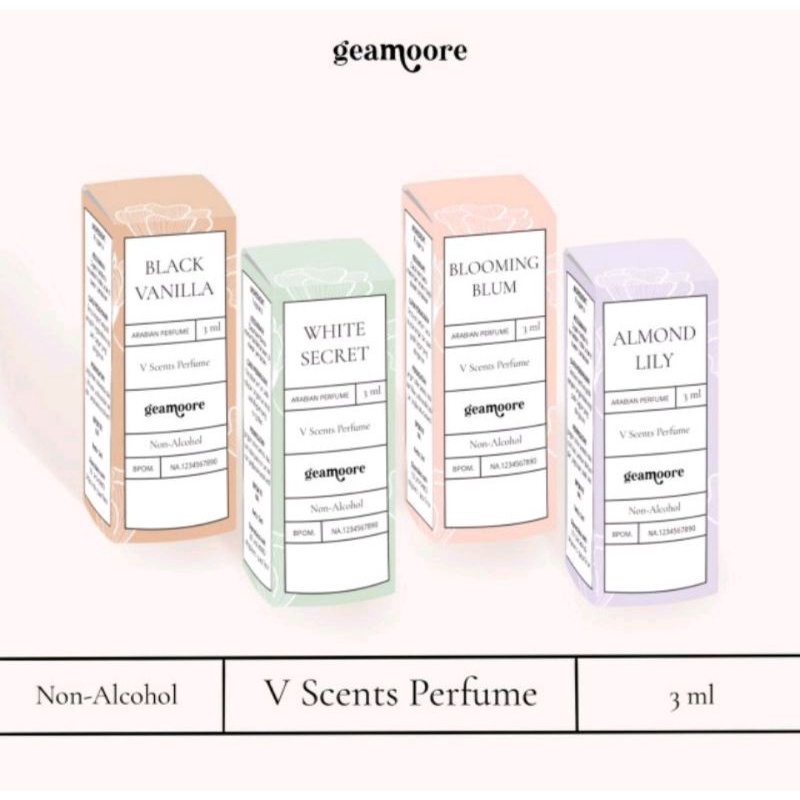 GEAMOORE parfum VScent 3ml