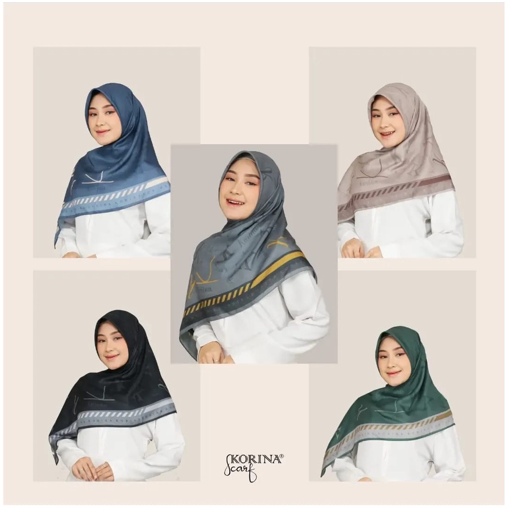 HIJAB KORINA KALILA PATTERN SERIES