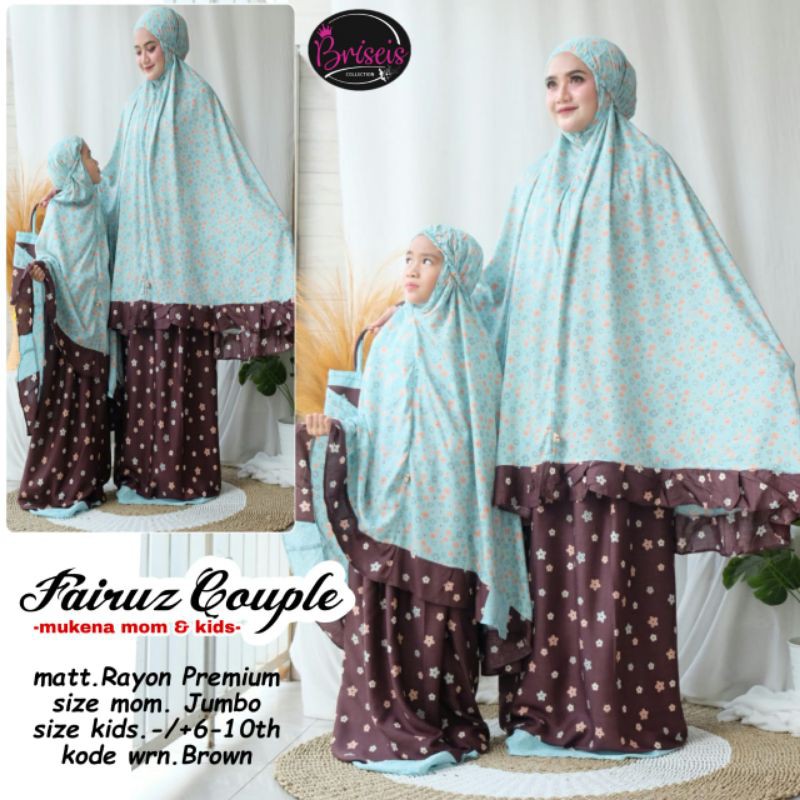 Mukena Couple Rayon Fairuz