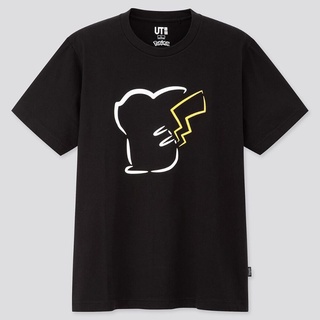 kaos uniqlo pokemon unisex t-shirt ut pikachu series(full tag & label)-6