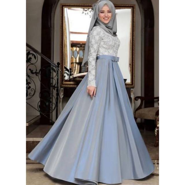 Gamis pesta/walimah/baju akad