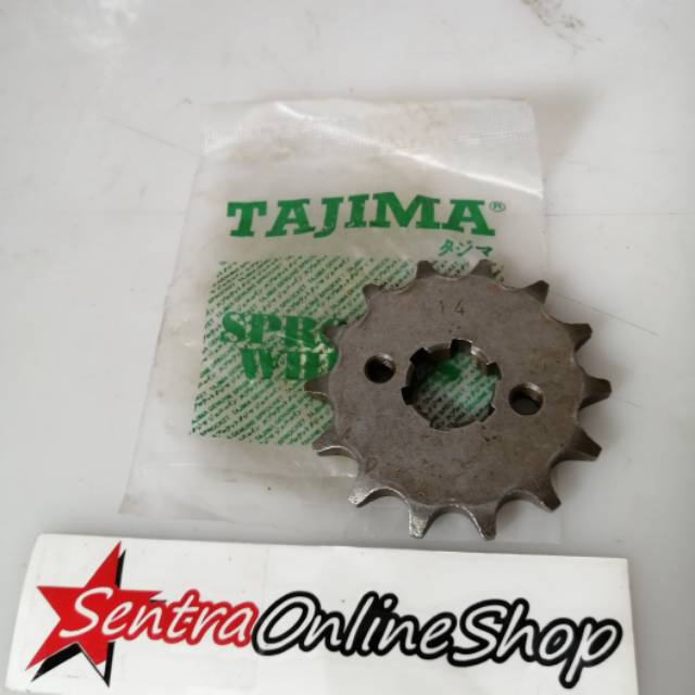 Gir gear depan Ninja 428 14T Tajima