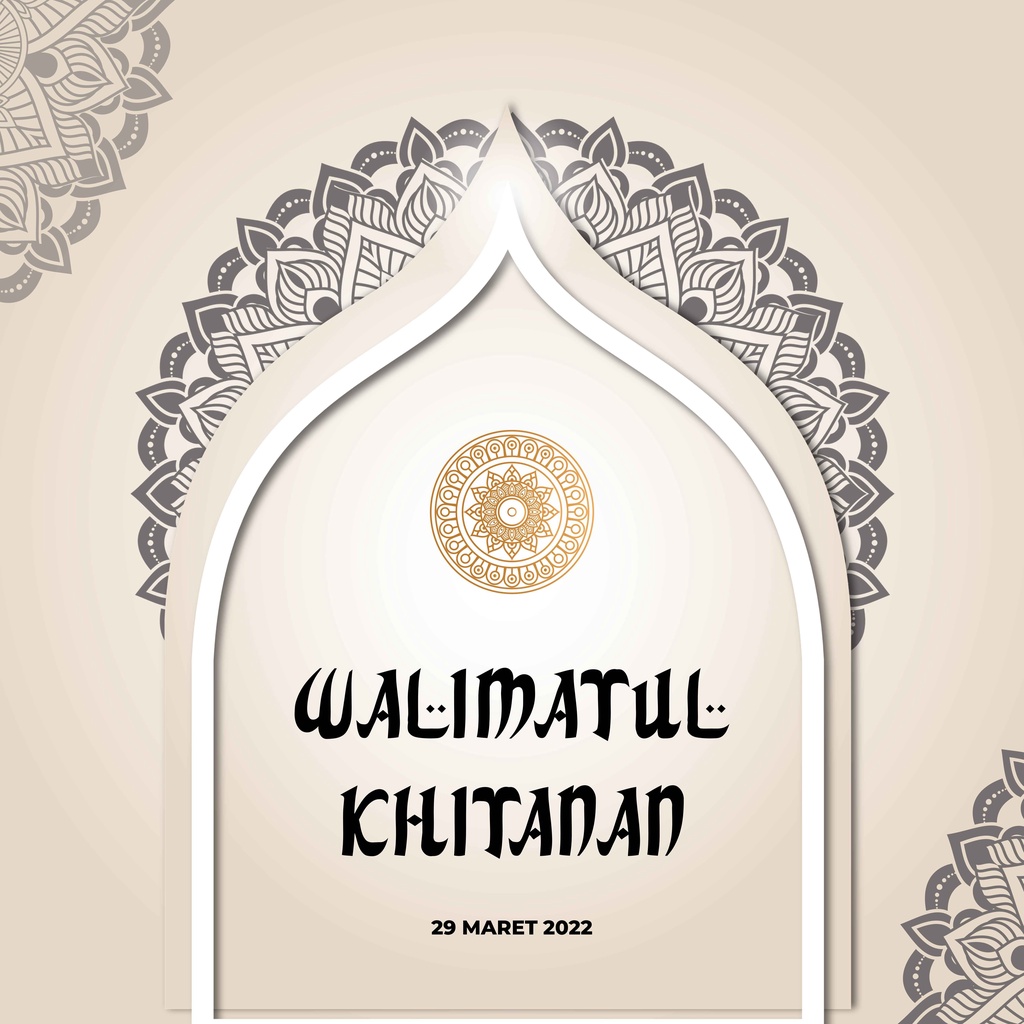 Video Undangan Khitanan  / Walimatul Khitan / Walimatul Khitanan / Invitation Center Kode Q4