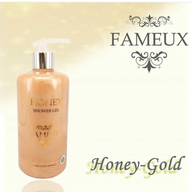 FAMEUX HONEY SHOWER GEL NATURAL SKIN NUTRITION GEL 500GR -NJ