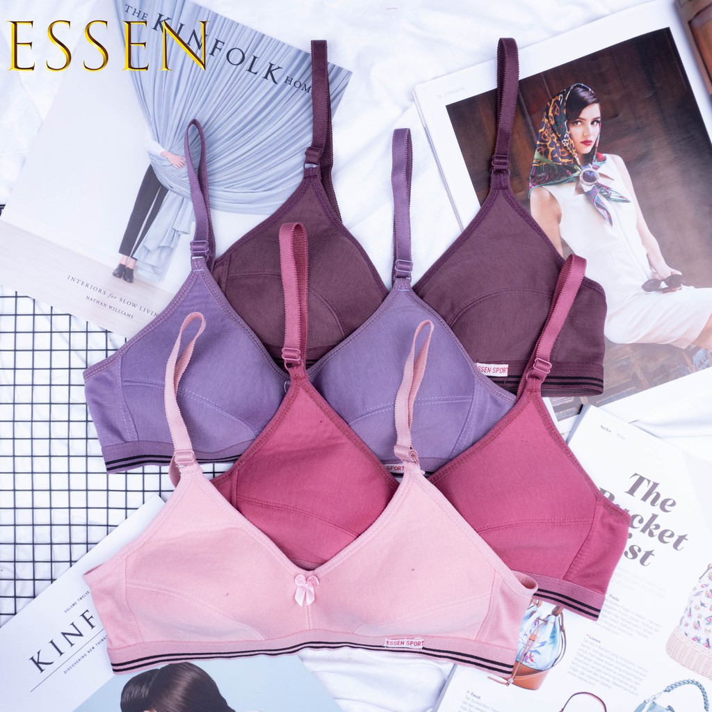 Sport Bra Pakaian Dalam Wanita High Quality Tanpa Kawat dan busa Merk Febby Guffy Dini Ke Ai-BRA SPORT ESSEN