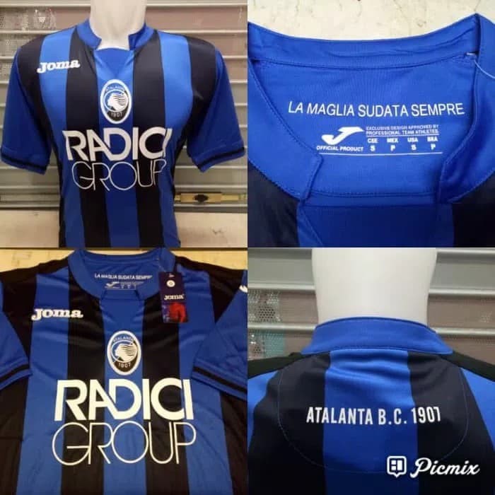 JERSEY BOLA ATALANTA HOME 2018/2019 GRADE ORI Import