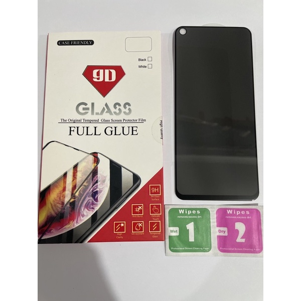 [Anti SPY] Oppo A76 Anti Spy Anti Gores Layar Privacy Full Tempered Glass Full Cover Ceramic Anti Spy