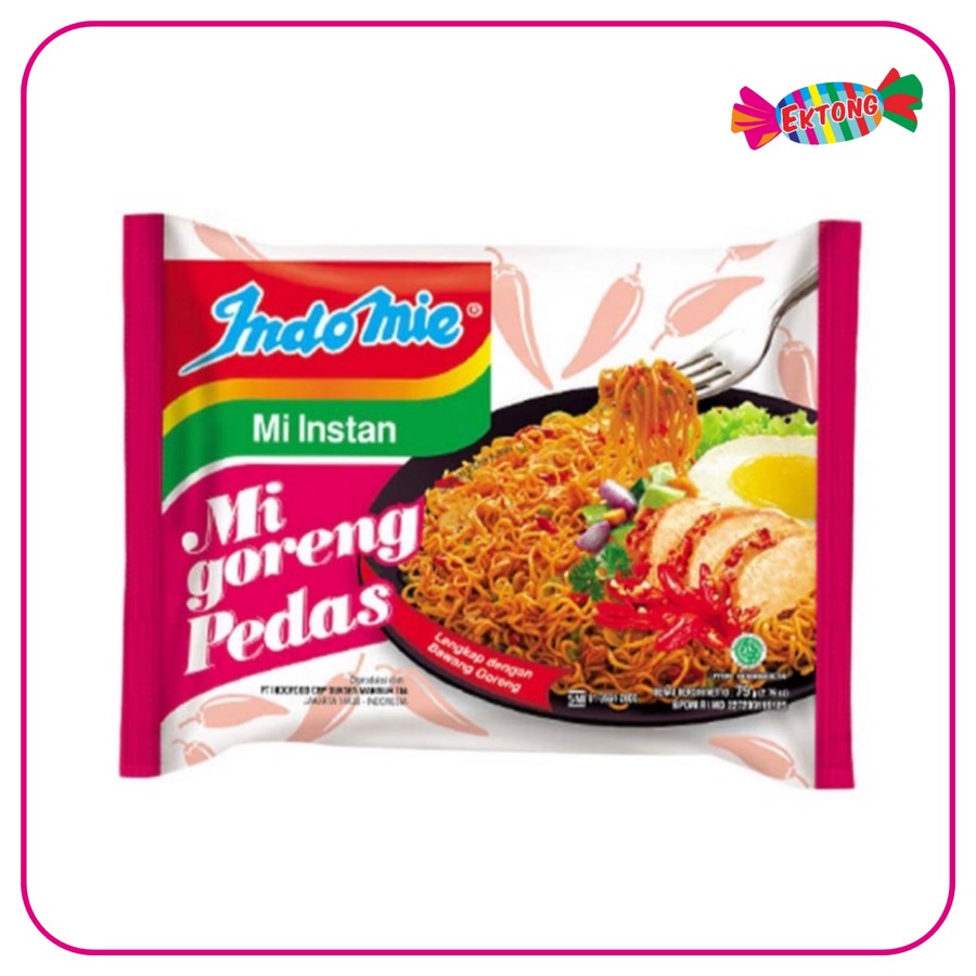 

INDOMIE MIE GORENG PEDAS 79 GR