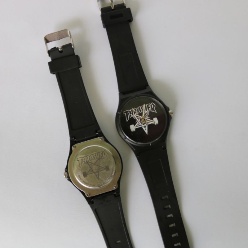 Watch jam analog thrasher logo