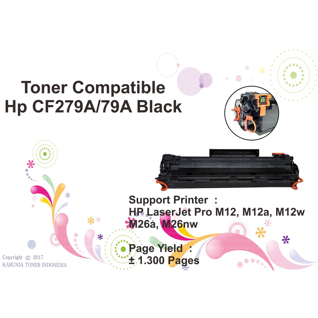 Toner Compatible Hp CF279A/79A Black