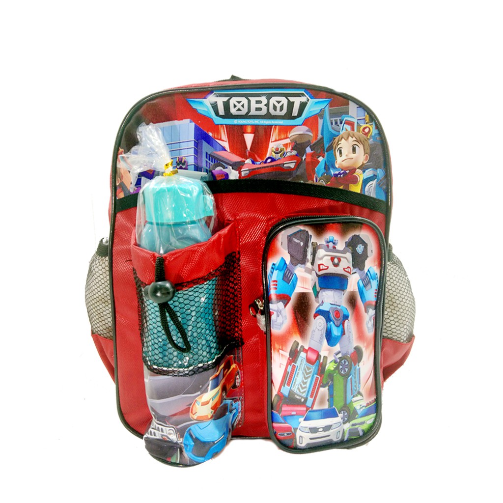 PROMO TAS TERMURAH Ransel Sekolah TK  Anak Laki Laki Motif Kartun T0B0T