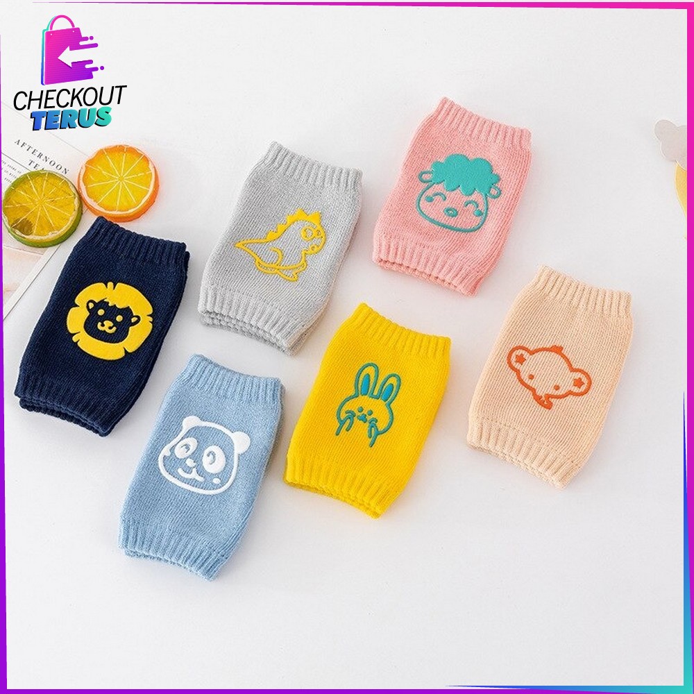 CT P85-P87 Pelindung Lutut Anak Bayi Merangkak Knee Protector Anti Slip Kaos Kaki Anak Bayi Deker Lutut Anak Anti Tergelincir