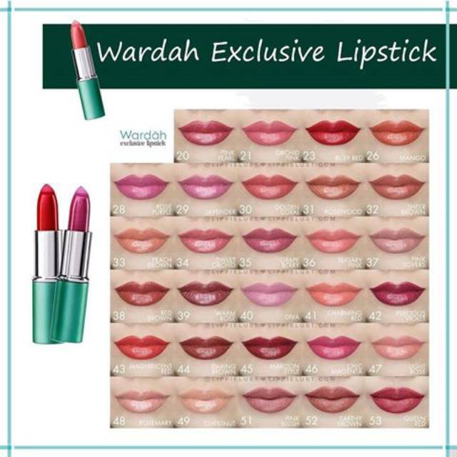 Wardah Exclusive Moist Lipstick