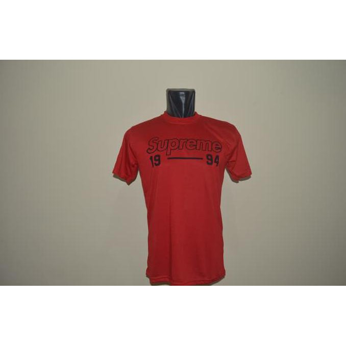 R845J474-B Kaos Supreme Model Hitz Di Amerika - Merah